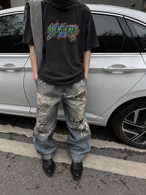 Supreme  FW20 Scratch Tee Black