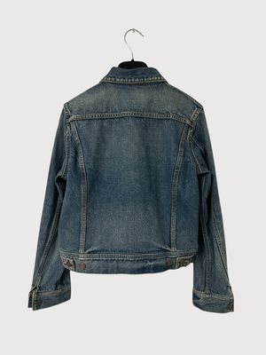 Celine by Hedi Slimane SS20 Washed Denim Trucker Jacket