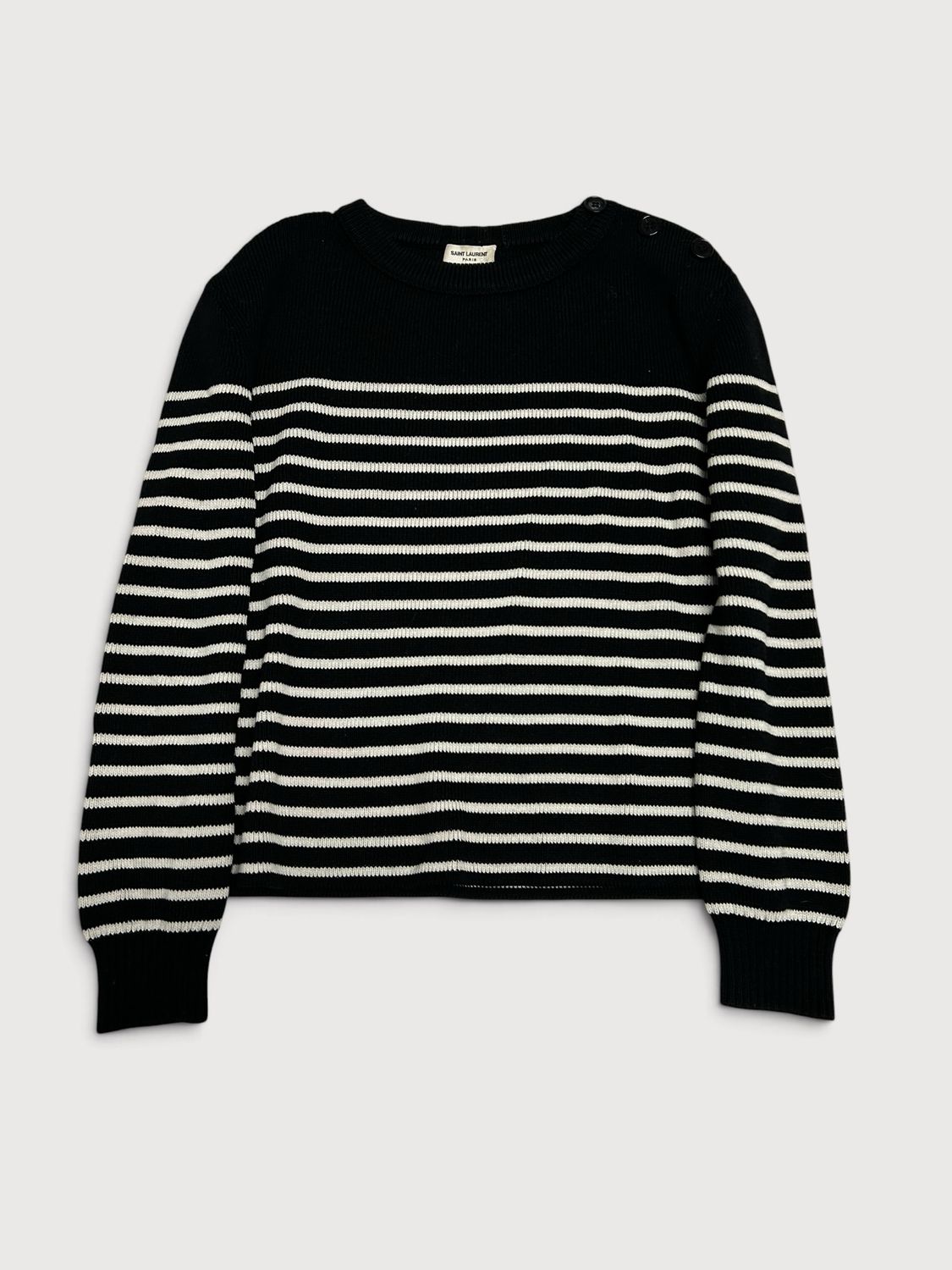 Saint Laurent Paris  FW19 Striped Sailor Knit