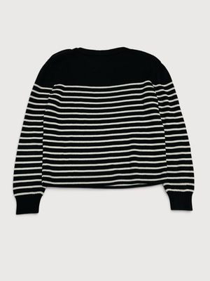 Saint Laurent Paris  FW19 Striped Sailor Knit