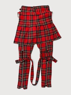 BOY London  90s Seditionaries Tartan Bondage Pants