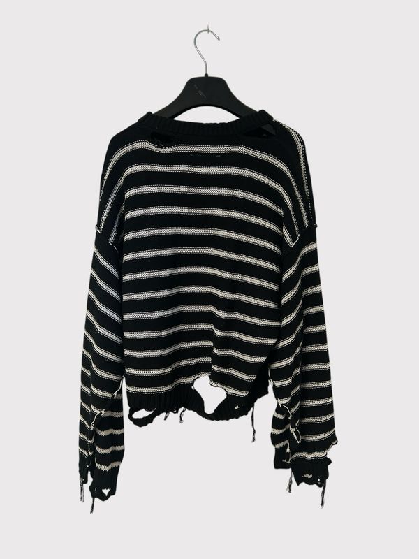 Maison Margiela SS2022 Watch Peeker Distressed Knit