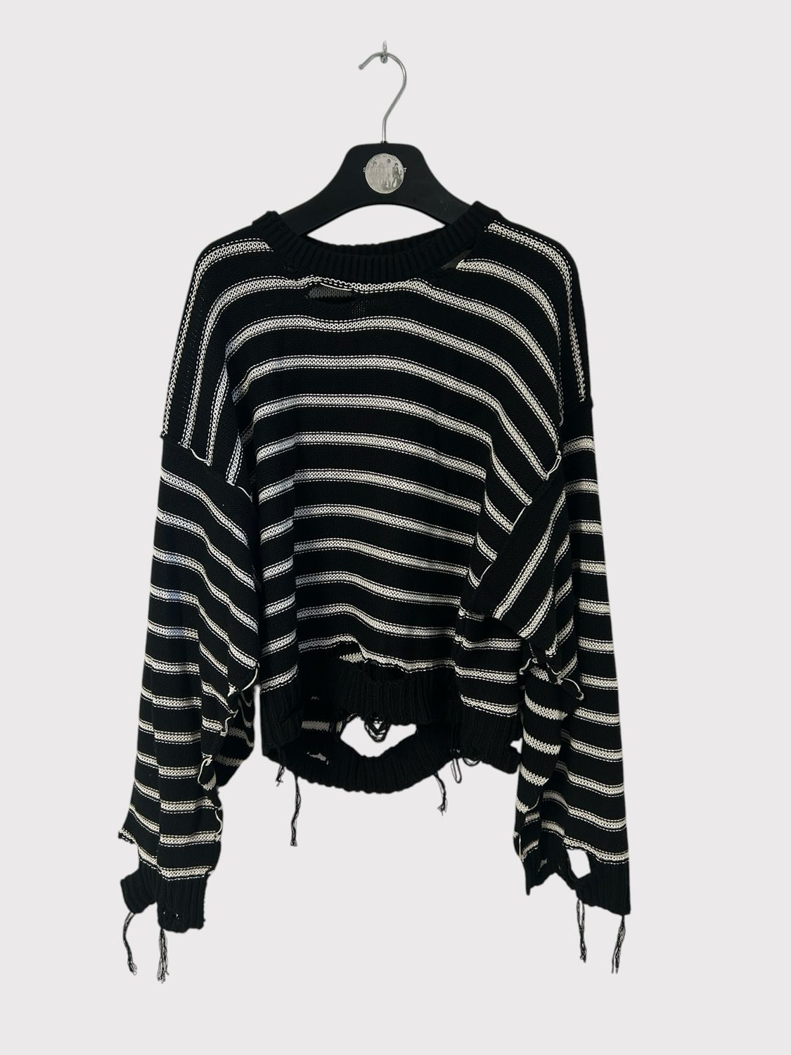 Maison Margiela SS2022 Watch Peeker Distressed Knit