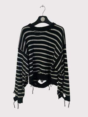 Maison Margiela SS2022 Watch Peeker Distressed Knit