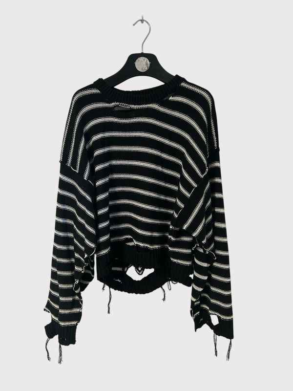 Maison Margiela SS2022 Watch Peeker Distressed Knit