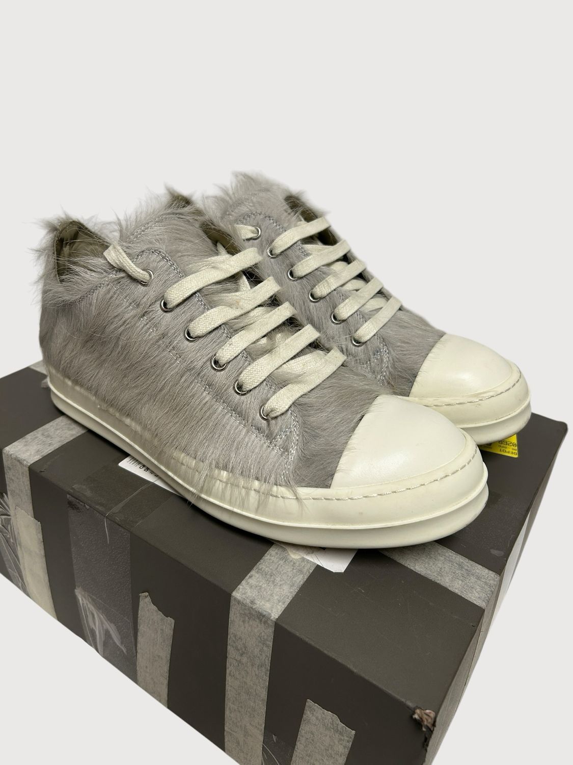 Rick Owens  FW22 Strobe Pony Hair Ramones