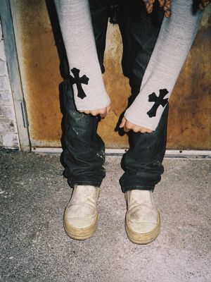Rick Owens  SS09 White Slip-On Sneaker