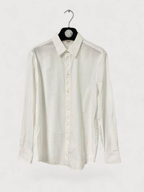 Celine SS20 White Cotton Shirt