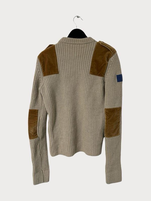 Off-White 2016 Military Patch Wool Knit