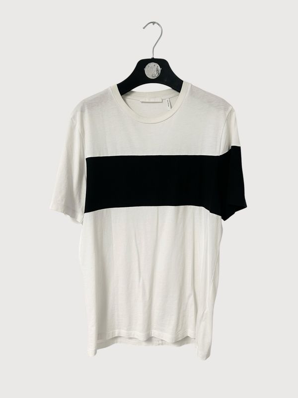 Helmut Lang FW18 Logo Stripe T-Shirt