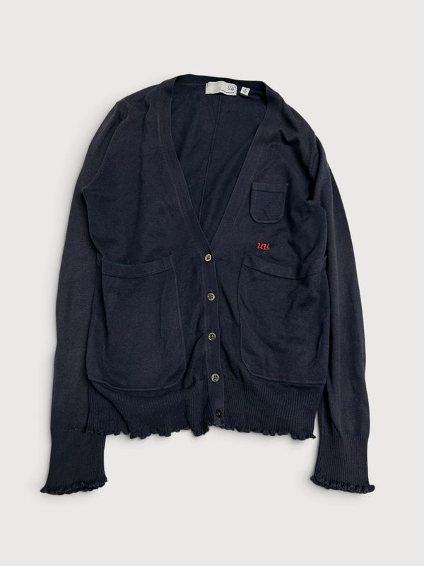 Undercover  FW12 “UU” Distressed Cardigan