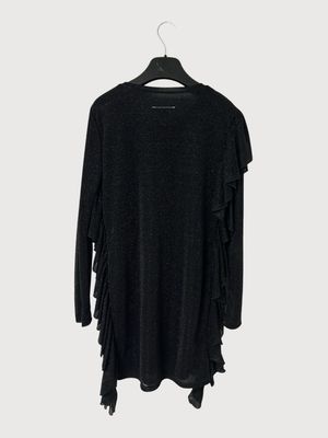 Maison Margiela FW16 Glitter Ruffle Tunic Dress