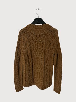 Maison Margiela FW16 Runway Cable Knit Sweater