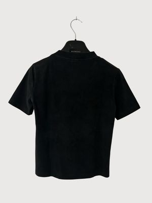 Balenciaga SS23 Mud Show Eiffel Tower Polaroid Slim T-Shirt