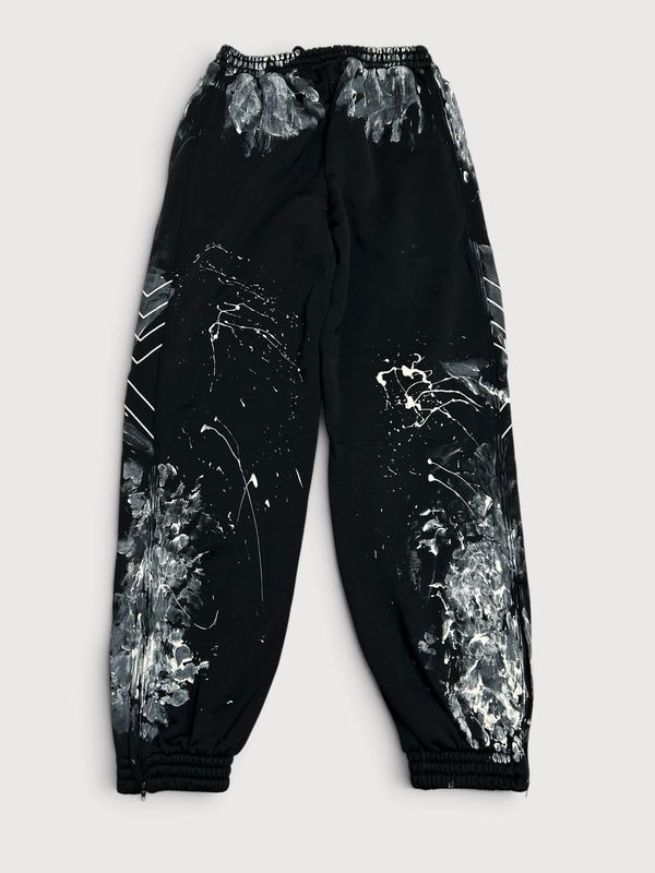 Balenciaga FW21 Afterworld Painted Track Pants