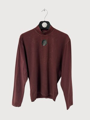 Jean Paul Gaultier  FW04 Skull Mock Neck Long Sleeve