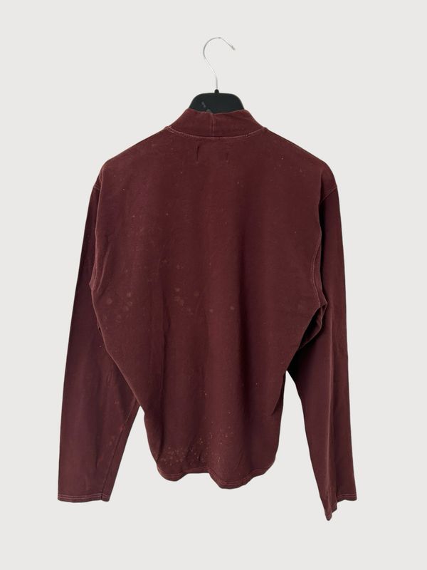 Jean Paul Gaultier  FW04 Skull Mock Neck Long Sleeve
