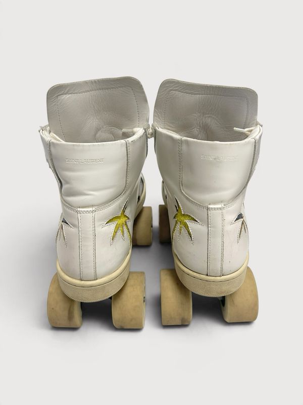 Saint Laurent Paris FW16 Palm Tree Roller Skates