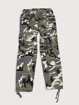 Vetements  FW16 Deconstructed Camo Cargo Pants