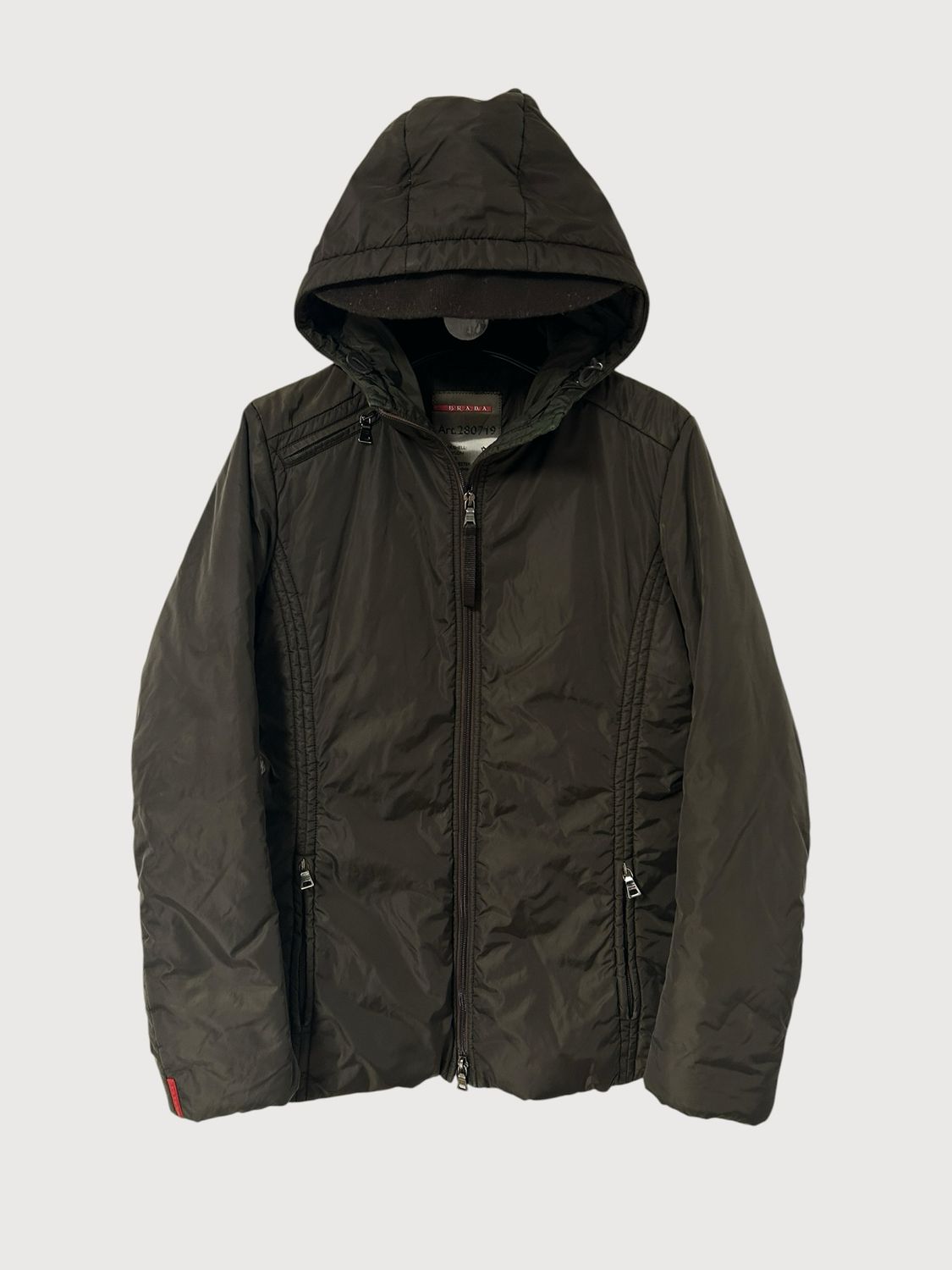 Prada  FW99 Technical Brim Hood Jacket