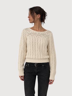 Saint Laurent Paris  SS18 Crochet Knit