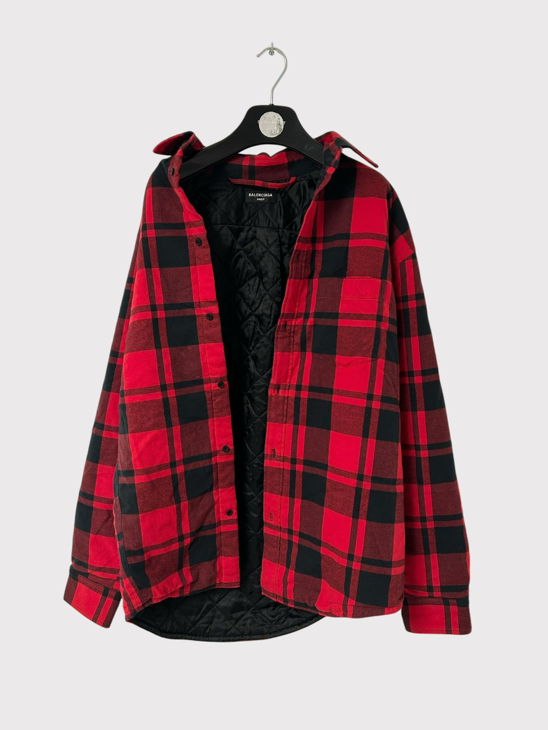 Balenciaga  FW21 Quilted Padded Shirt
