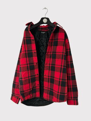 Balenciaga  FW21 Quilted Padded Shirt