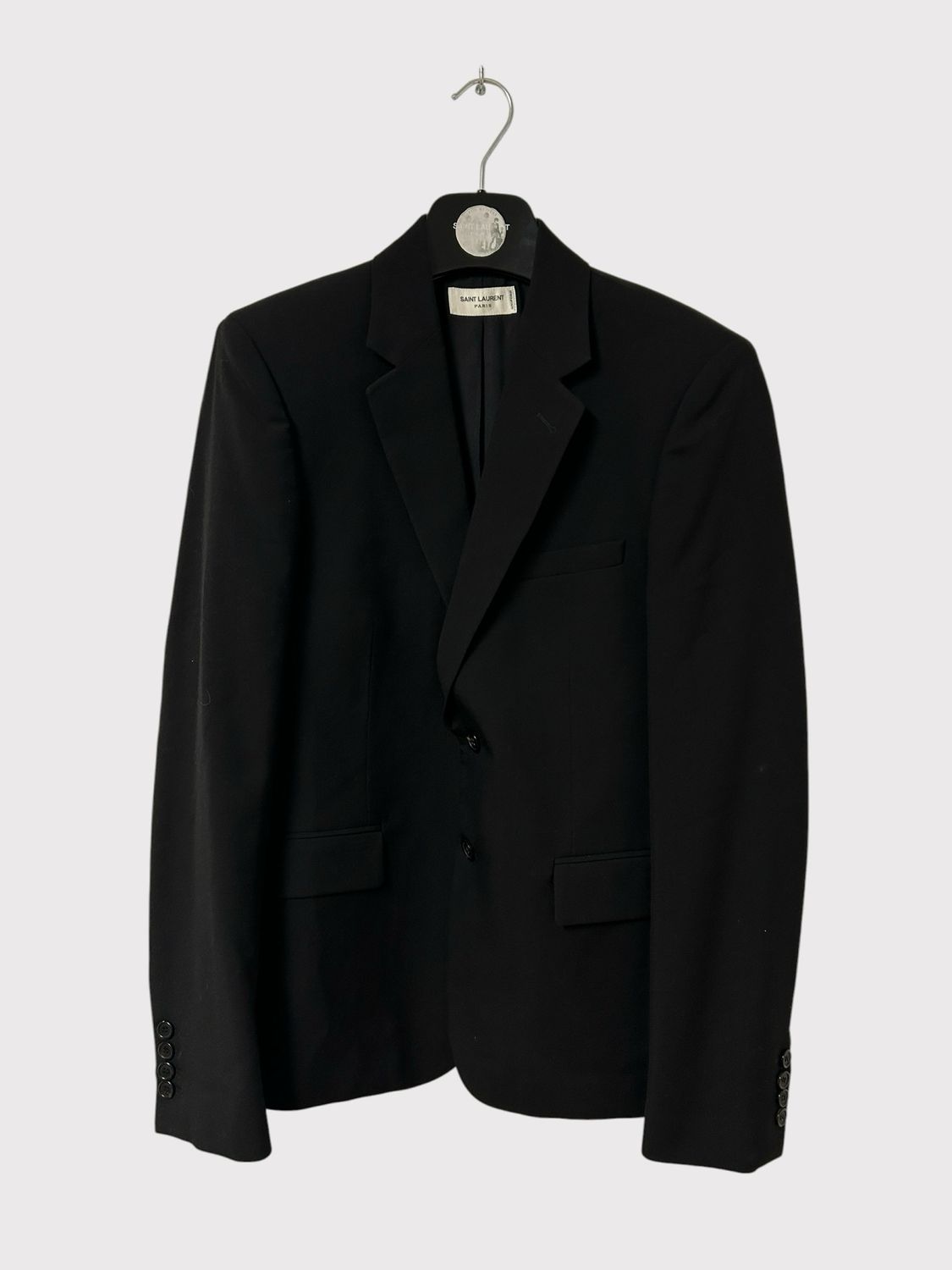 Saint Laurent Paris  SS23 Single Breasted Wool Blazer