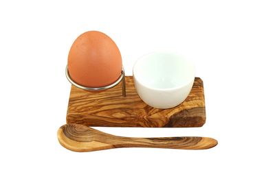 Eierbecher mit Schale/Löffel