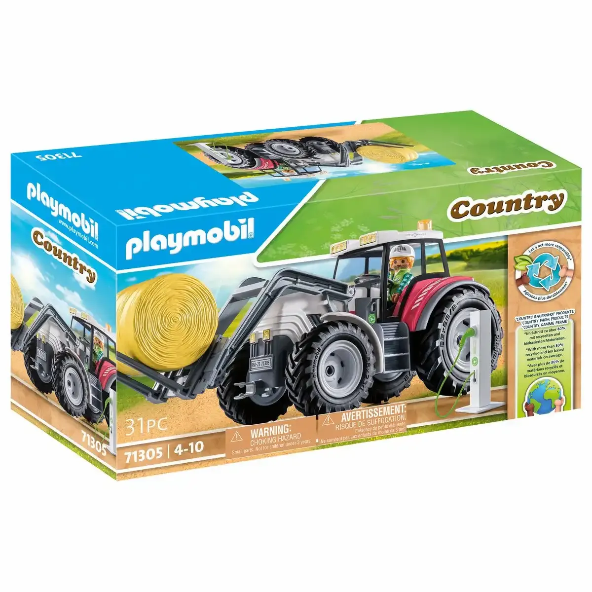 Playmobil 71305 Country Life Traktor