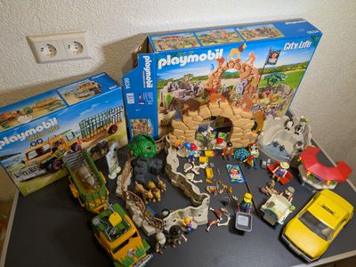 Playmobil 6937/6634 Zoo Konvolut Sammlung