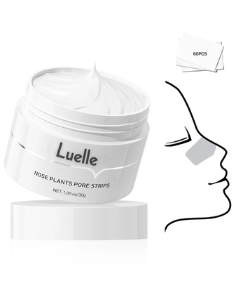 Nose pore cream with 60 pieces paper