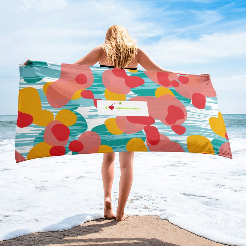 I LOVE LGA BEACH TOWEL!