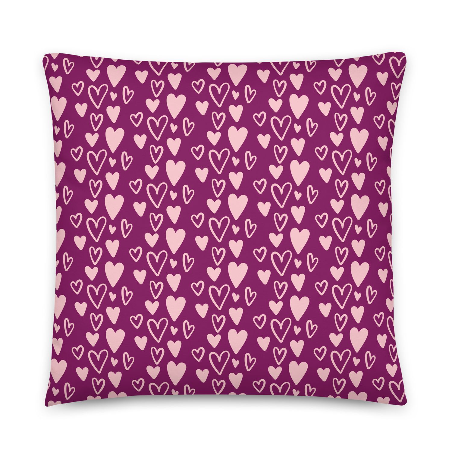 Heart Square Pillow