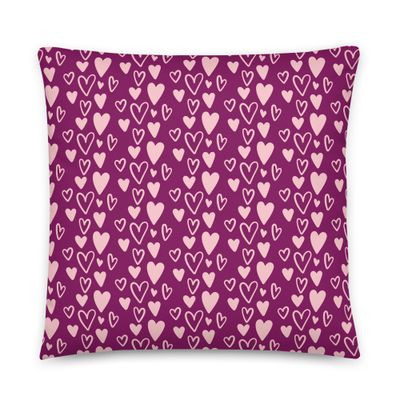 Heart Square Pillow