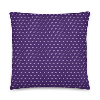 Purple Square Pillow