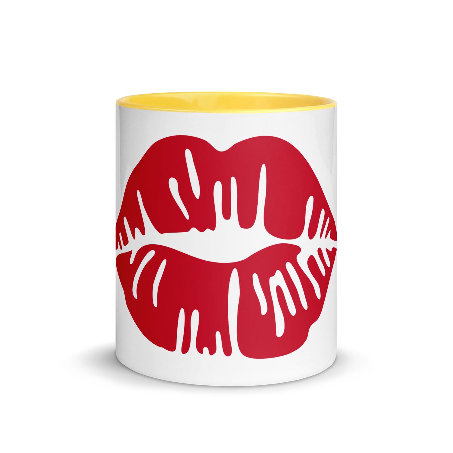 Lips Mug with Color Inside