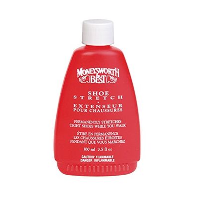 Moneysworth &amp; Best Shoe Stretch Liquid Formula Works While You Walk, 3.5 Oz, Clear