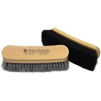 Four Seasons Horse Hair Brush – Medium - White/grey