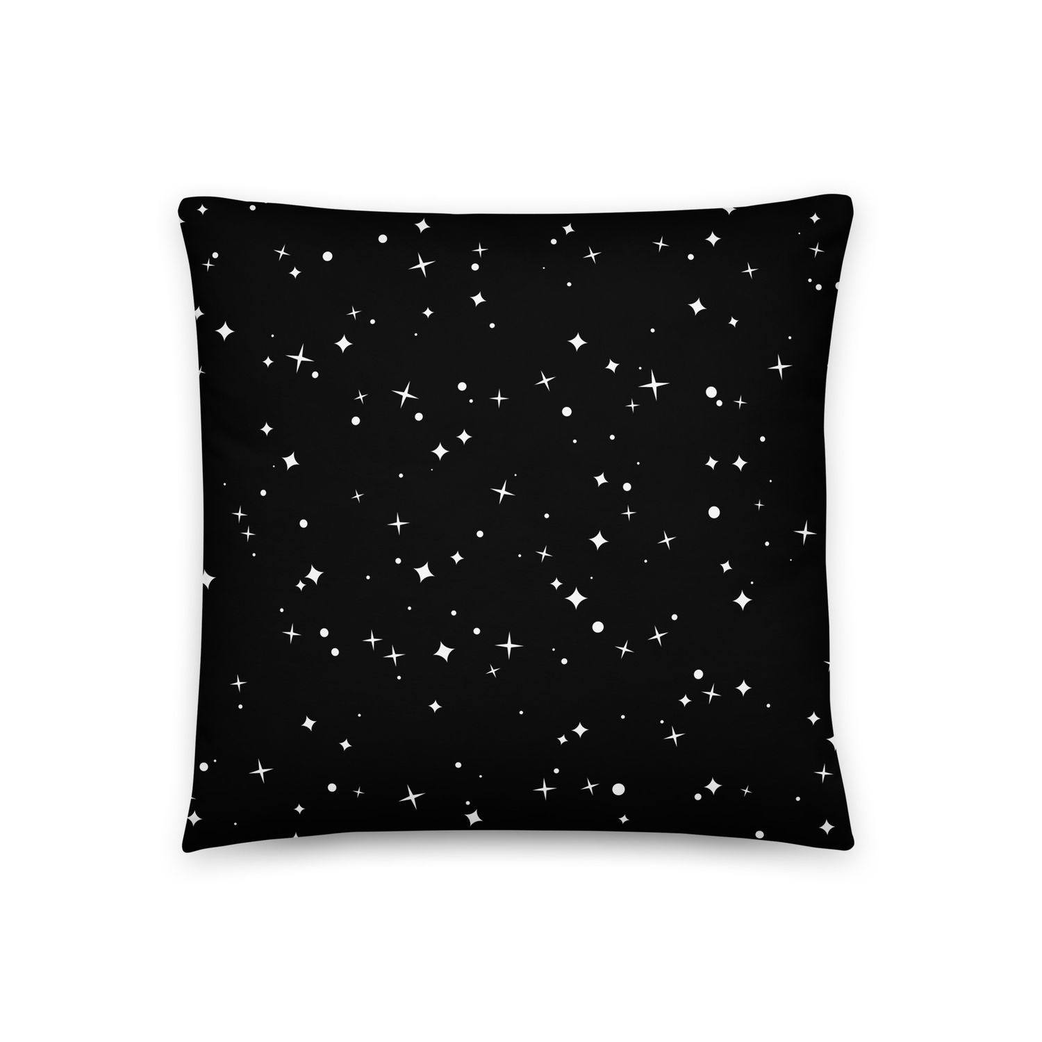 Black Stars Pillow