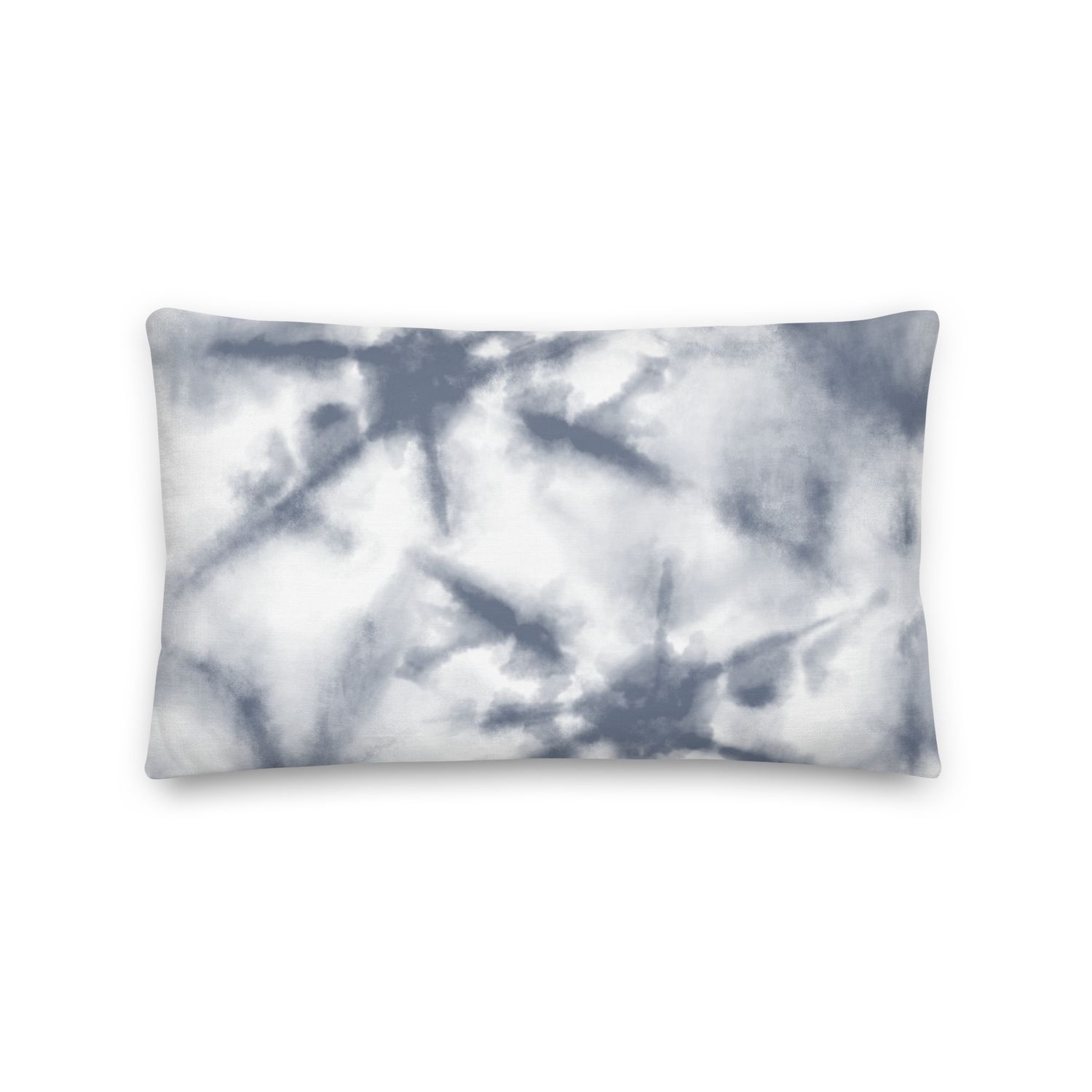 Grey Tie Dye Premium Pillow