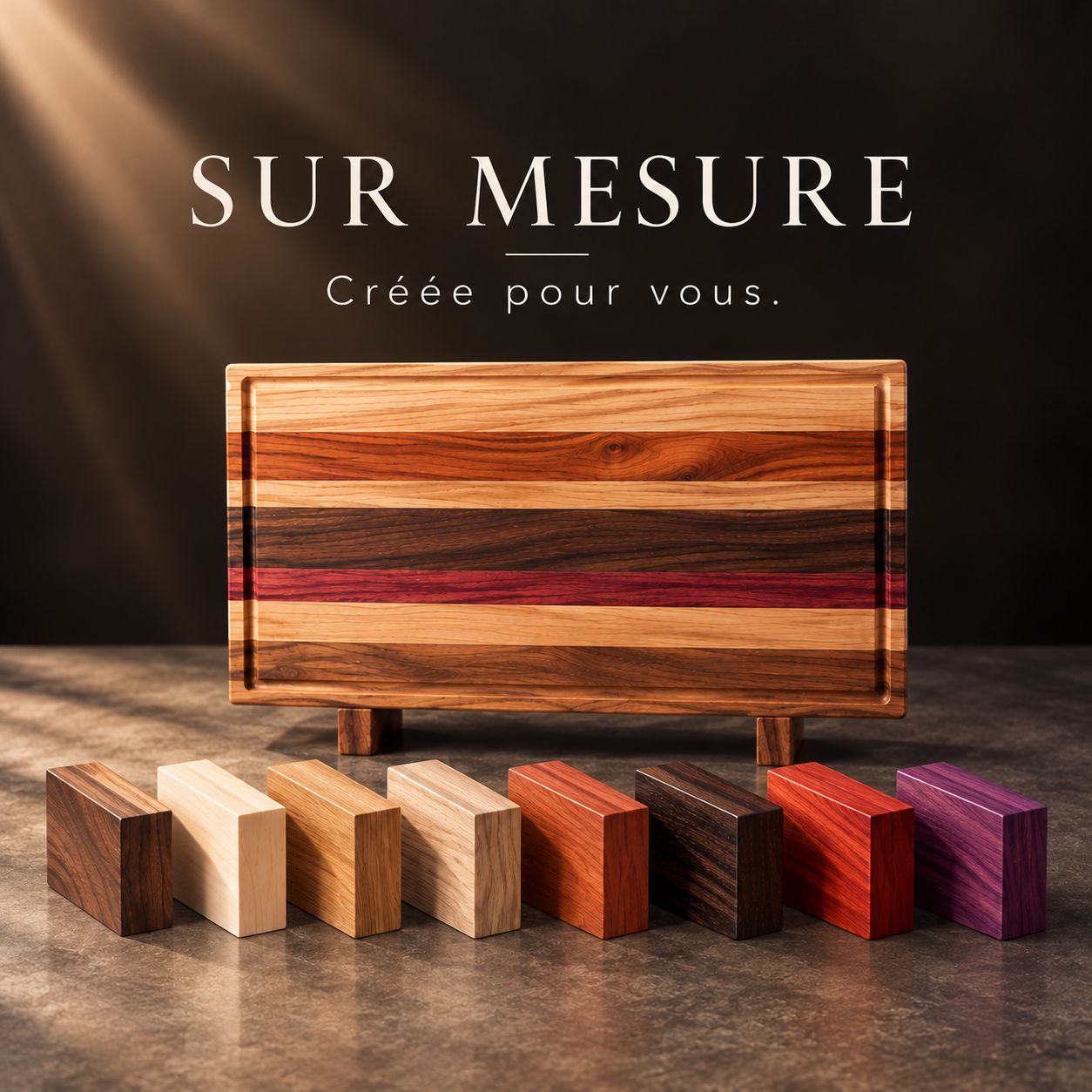 Planche à découper sur mesure