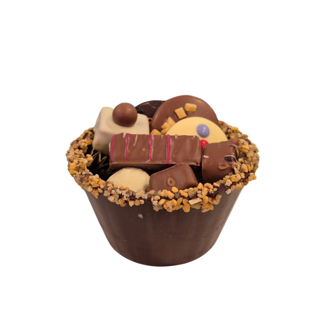 Tuillebakje met bonbons en flikken