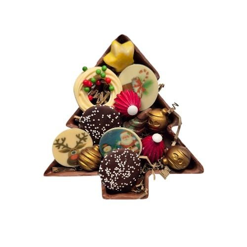 Gevulde kerstboom groot