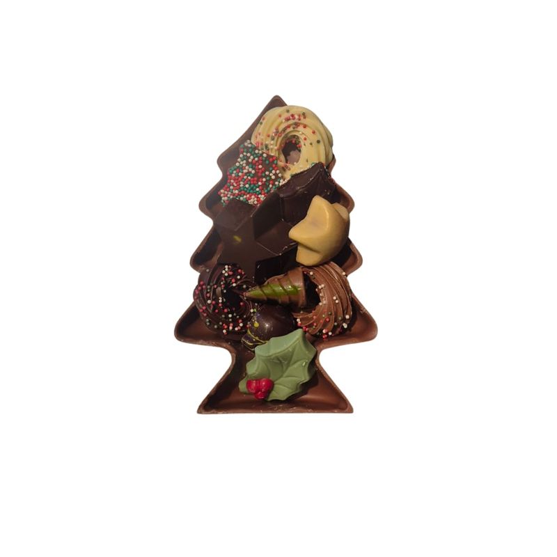 Gevulde kerstboom klein