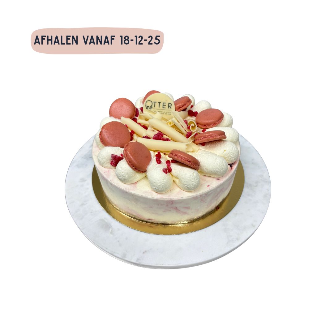 Bavarois Vanille Framboos (6 a 8 personen)