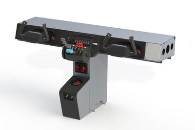 Honeycomb Cockpit Console