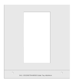 Eddie Manual Tray M0505