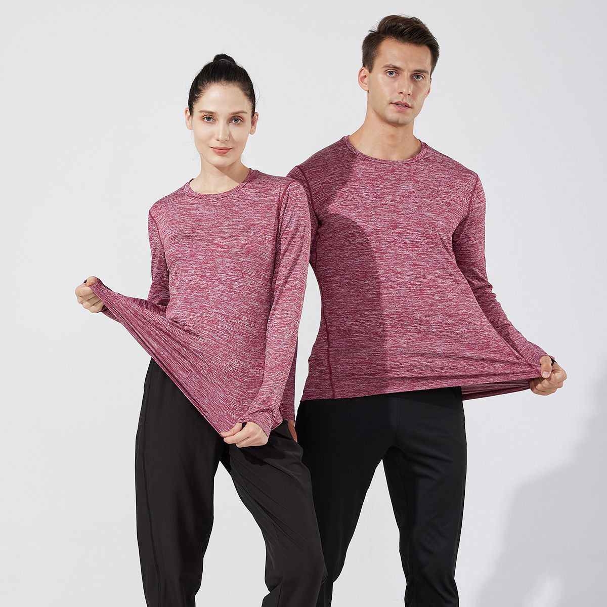 Long Sleeves Gym T Shirts for Women
