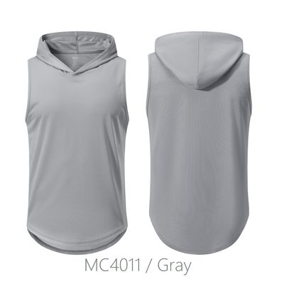 Quick Dry Hooded Workout Tank Top
